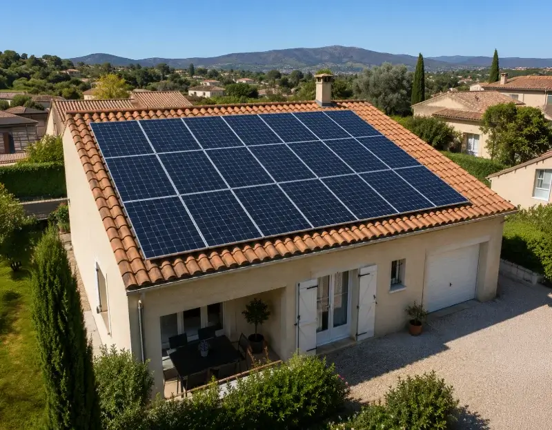 Prime à l'autoconsommation panneaux solaires Montéléger — aide financière de l'État